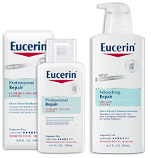 Free Sample Eucerin Moisturizing Lotion