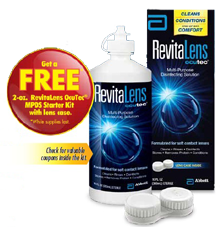 Free RevitaLens Starter Kit and Lens Case at Walmart