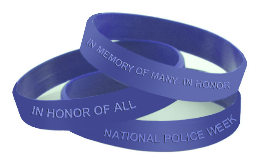 FREE National Police Week Awareness Wrist Band