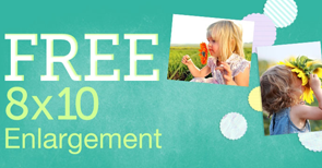 Free 8x10 Photo Enlargement at Walgreens