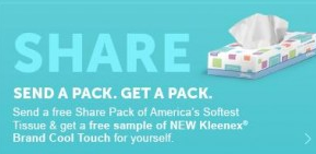 Free Kleenex Pack for You & A Friend