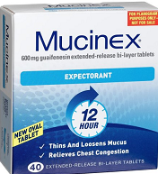 Free Sample of Mucinex (1st 10,000)