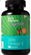 Free DHA Omega-3 Gummies for Kids from Pure Matters