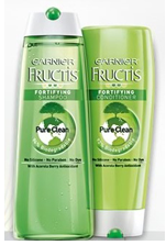 Free Sample Garnier Pure Clean Shampoo and Conditioner