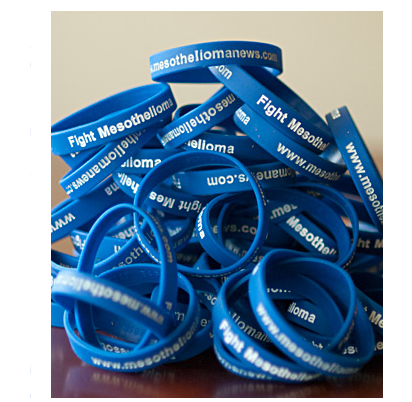 Free Fight Mesothelioma Wristbands