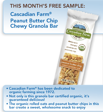 Free Peanut Butter Granola Bar for Betty Crocker Members