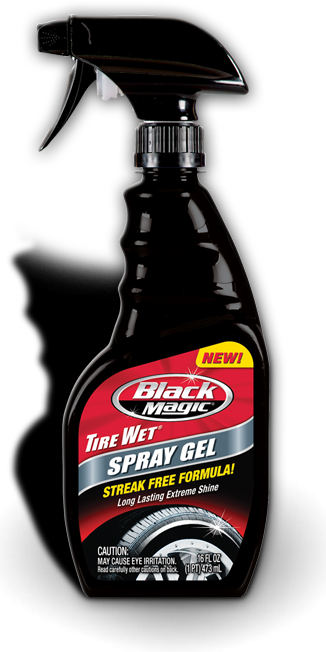 Mail-In Rebate: Free Black Magic Tire Wet Spray Wax or Gel