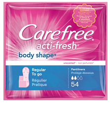 Free Sample Pack: Carefree Pantiliner & Stayfree Ultra Thin