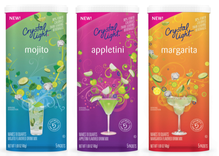 Free Sample Crystal Light Mocktails