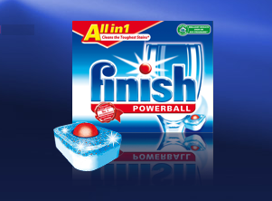 Free Sample of Finish Dishwasher Detergent