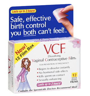 Free Sample Contraceptive Film