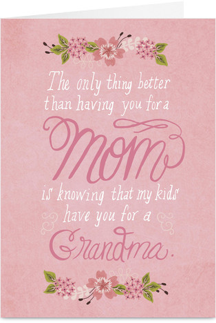 Reminder: Free Mother's Day Card + Free Shipping
