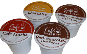 Free Sample Pack of Cafe Escapes K-Cups