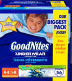 Free Sample Pack of GoodNites for Sam's Club Members