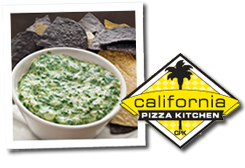 Free Spinach Artichoke Appetizer at California Pizza Kitchen