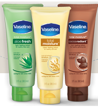 Free Tube of Vaseline Total Moisture Lotion at 8pm EST