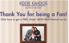 Free Wall Portraits at Kiddie Kandids