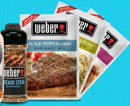 Free Sample of Weber Marinade Mix