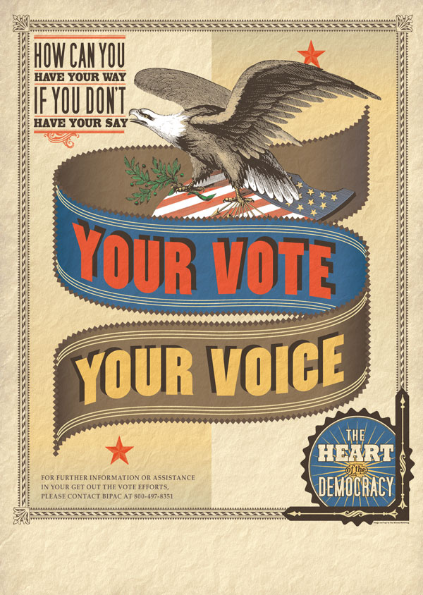 Free ‘Your Vote Your Voice’ Poster