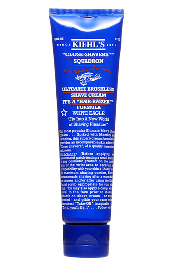 Free 2.5 oz. Bottle of Kiehl’s Shave Cream