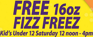 FREE Fizz Freez Drink For Kids - Thorntons on Saturday’s