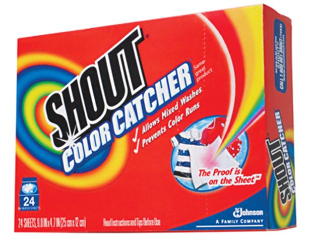 Free Sample Shout Color Catcher