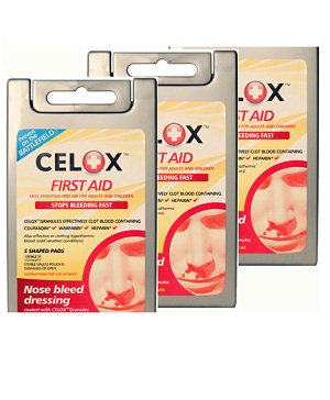 Free Sample Celox Nosebleed Single Pad