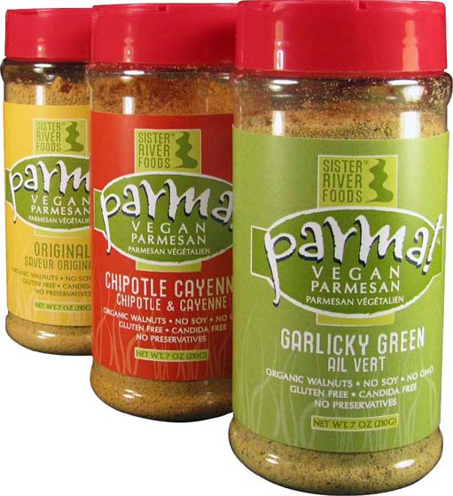 Free Sample Parma! Vegan Parmesan Cheese