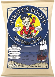 Free Pirates Booty Aged White Cheddar on June 4 at 10 AM EST