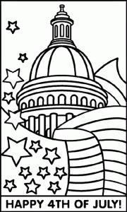 Free July 4th Coloring Pages From Crayola