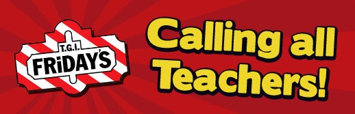 Free T.G.I. Friday’s Kids Meal Coupons For Teachers