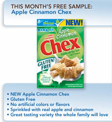 Free Sample Apple Cinnamon Chex Cereal for Pillsbury Members