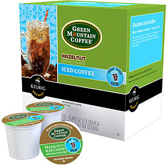 Free Green Mountain Hazelnut Iced Coffee K-Cup Sample