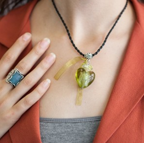 Free Jeweled Heart Pendant - $62 Value