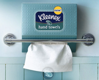 Free Kleenex Hand Towels Fan Kit