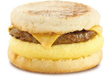 Free Sausage, Egg and Cheese Muffin at RaceTrac