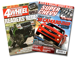 FREE 4-Wheel & Off-Road and Super Chevy Magazine Subscriptions