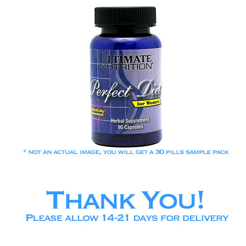 Free Ultimate Nutrition Perfect Diet Weight Loss Pill Sample