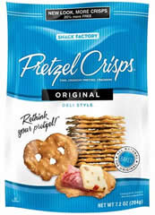 Free Bag of Pretzel Crisps (10AM EST)