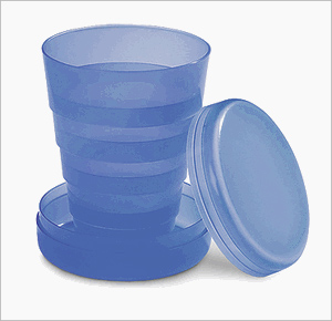 Free Sample Plastic Folding Cup 