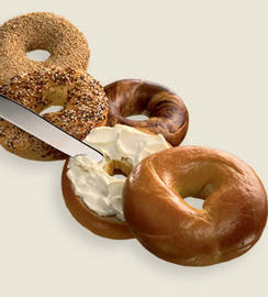 Free Bruegger's Bagel With Cream Cheese 2/7