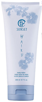 Free Full-Size Bottle Of Haiku Sunset Lotion