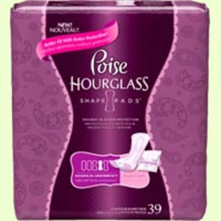 Free Sample Poise Hourglass Shape Pads (Costco)