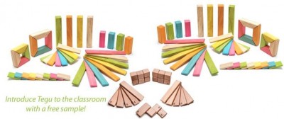 Free Sample Tegu Classroom Kit (5-10 Blocks)