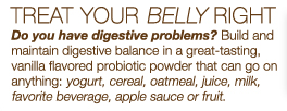 Free Healthy Belly Probiotic 14-Day Supply