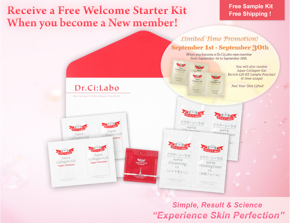 Free Sample Kit from Ci Labo