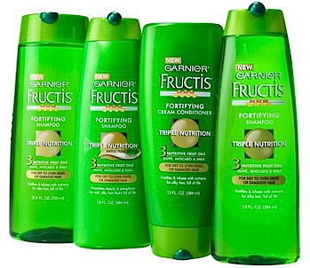 Free Sample Of Garnier Fructis Triple Nutrition Shampoo & Conditioner