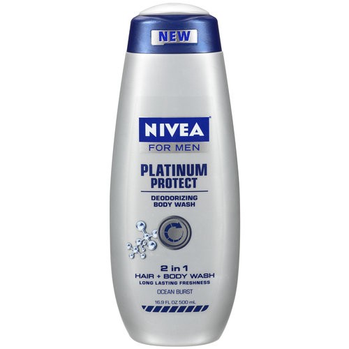 Free Nivea for Men Platinum Protect Body Wash Sample