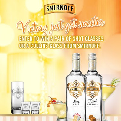 Enter To Win: Free Shot Glasses Or Collins Glass From Smirnoff