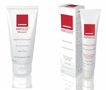 Free Sample Papulex Oil Free Cream and Moussant Cleansing Gel